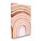 Stupell Industries Warm Red Shades of Abstract Arches Watercolor Canvas Wall Art